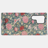 Cray Pattern – 花と離れ- WilliamMorris Samsung Galaxyケース (裏面横)