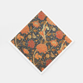 Cray、William Morrisヴィンテージパターン スタンダードランチョンナプキン (角)