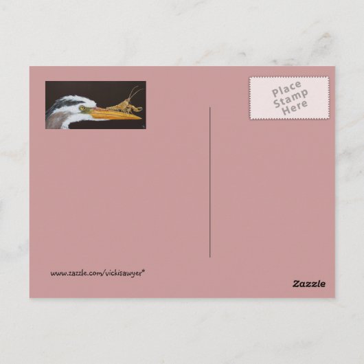 CrayfishからLeapへのハガキ ポストカード (裏面)