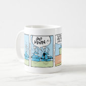 Crayfishのおもしろいなレストランの漫画 コーヒーマグカップ (正面左)