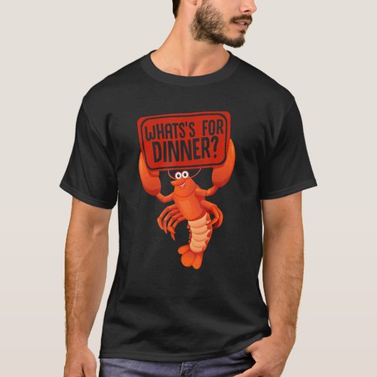 Crayfish  Crawfish Boil What's For Dinner Seafood Tシャツ (正面)