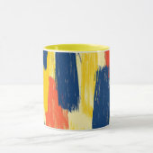 Crayon and Butterfly Flowers   マグカップ (中央)