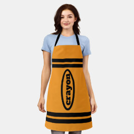 Crayon Apron Family & Group Costumes - Orange エプロン