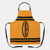 Crayon Apron Family & Group Costumes - Orange エプロン (正面)