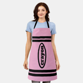 Crayon Apron Family & Group Costumes - Pink エプロン