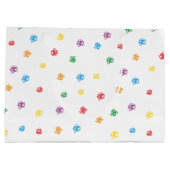 Crayon bolsa regalo ラージペーパーバッグ (裏面)