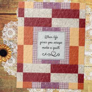 Crayon Box Patchwork Print ジグソーパズル