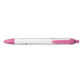 crayon nounours d'amour  黒ボールペン (裏面)