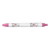 crayon nounours d'amour  黒ボールペン (正面)