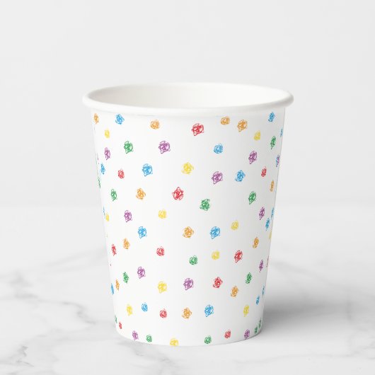 Crayon vasos de papel 紙コップ (裏面)