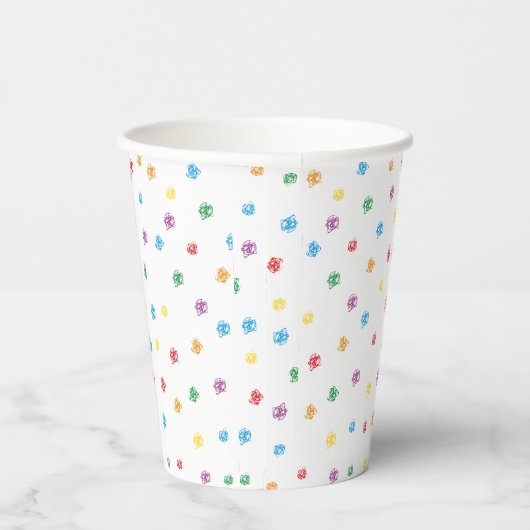 Crayon vasos de papel 紙コップ (右)