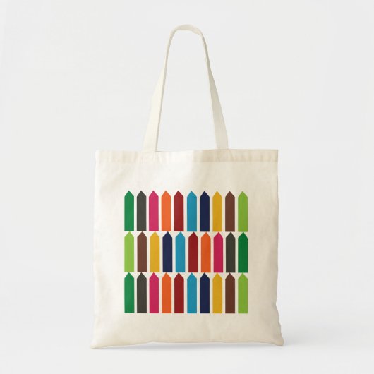 Crayons Elementary School Teacher Kids Colorful トートバッグ (正面)