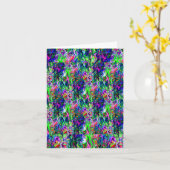 Crazee squiggly garden.... カード (黄色い花)