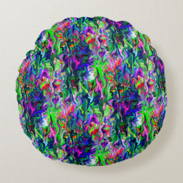 Crazee Squiggly Garden.... ラウンドクッション