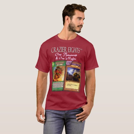 Crazier Eights: 1001 Nights Tシャツ (正面フル)
