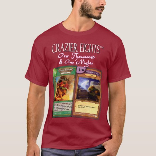 Crazier Eights: 1001 Nights Tシャツ (正面)