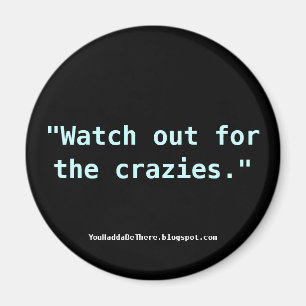 crazies.を監視して下さい マグネット
