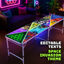 Crazy Aliens Space party フルグラフィック 編集可能
