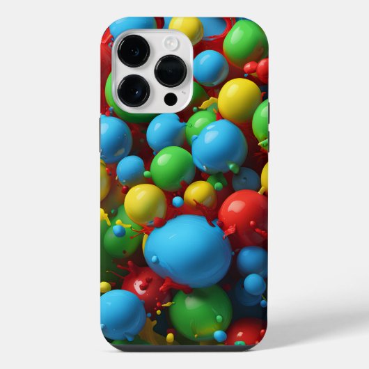 Crazy Balls -iPhone 14 Pro Max ケース (裏面)