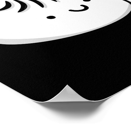 Crazy Bao You Funny Dimsum Pun  ポスター (角)