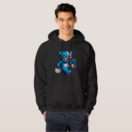 Crazy Blue Bear Hoodie パーカ