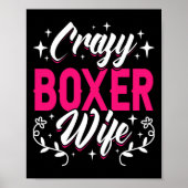 Crazy Boxer Wife Boxing ポスター (正面)