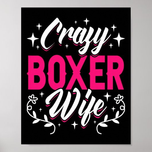 Crazy Boxer Wife Boxing  ポスター (正面)