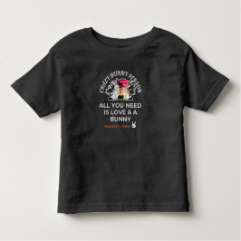 Crazy Bunny Person トドラーTシャツ