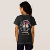 Crazy Bunny Person Tシャツ (裏面フル)