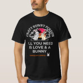 Crazy Bunny Person Tシャツ (正面)