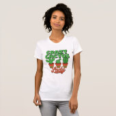 Crazy Cactus Lady – Plant Mom Gift Tシャツ (正面フル)