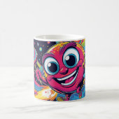 Crazy Candy Swirl Fun Mug コーヒーマグカップ (中央)