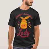 Crazy Canning Lady Vinegar Condiment Tシャツ (正面)