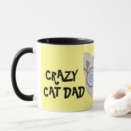 CRAZY CAT DAD コーヒー マグカップ