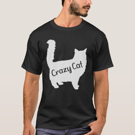 Crazy Cat Flash For Essential Quotes Tシャツ (正面)