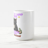 crazy cat lady? コーヒーマグカップ (中央)