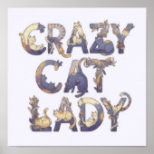 Crazy Cat Lady ポスター (正面)