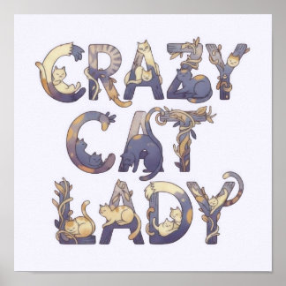 Crazy Cat Lady ポスター