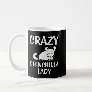 Crazy Chinchilla Lady Lover Premium コーヒーマグカップ