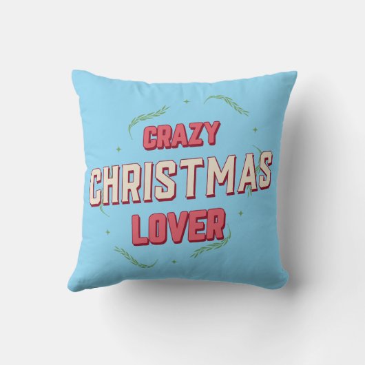 Crazy Christmas Lover クッション (裏面)