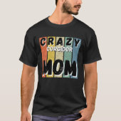 Crazy Corgidor Dog Mom Tシャツ (正面)
