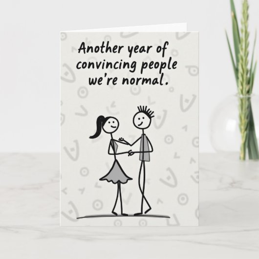 Crazy Couple Another Year Card カード (正面)