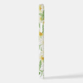 Crazy Daisy Floral Personalized iPhone Case iPhoneケース (右側面)