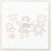 Crazy dance gingerbread   ガラスコースター (裏面)