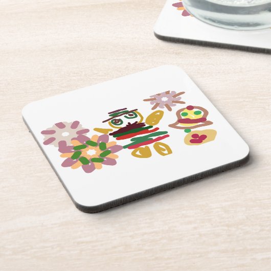 Crazy dance gingerbread   コースター (左側)