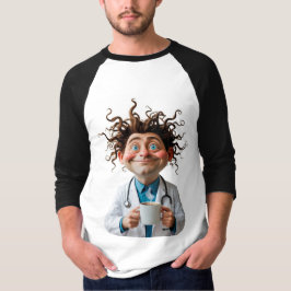 Crazy Doctor Coffee Sweatshirt Tシャツ