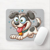 Crazy Dog マウスパッド (マウス)