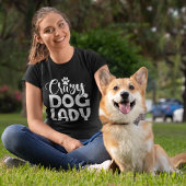 Crazy Dog Lady Funny Dog Lover Tシャツ