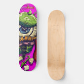 CRAZY EYE BUILDER スケートボード (正面)