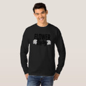 Crazy Flower Lady Gardening Gardener Botanical Pla Tシャツ (正面フル)